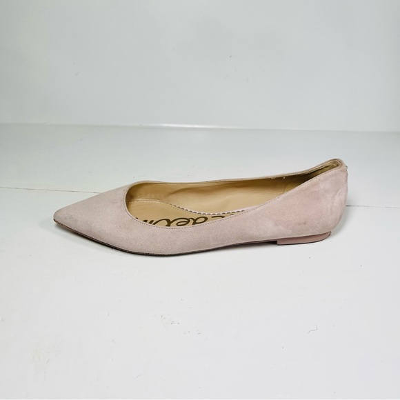 Sam Edelman Shoes - Sam Edelman Rae Women’s Ballet Flats Size 8M Pointed Toe Pink Suede.